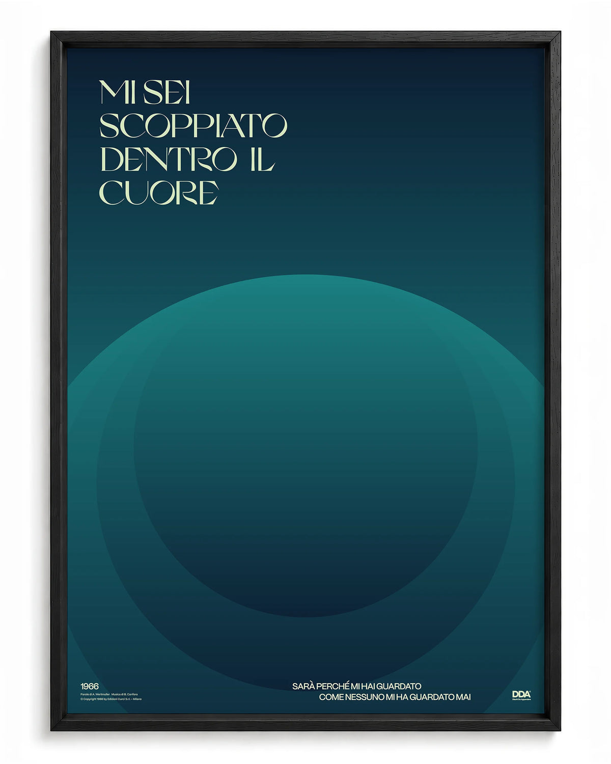 Mi sei scoppiato dentro il cuore - Mina, 1966