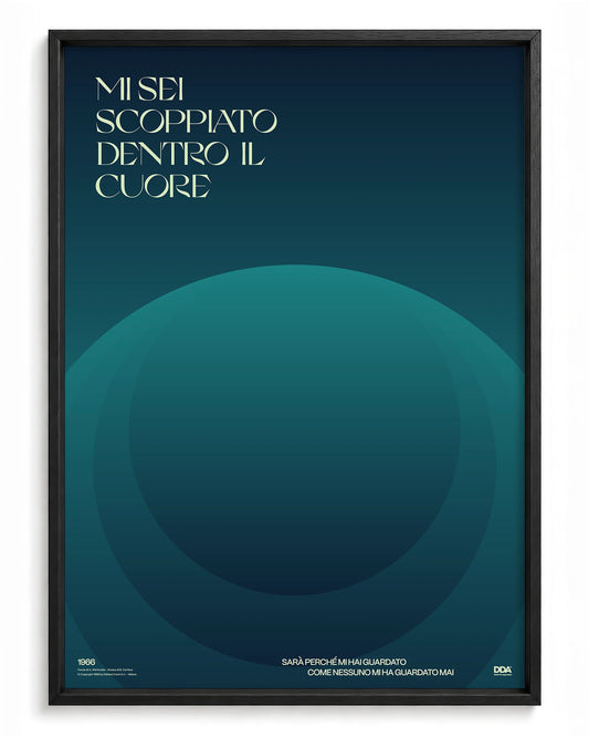Mi sei scoppiato dentro il cuore - Mina, 1966