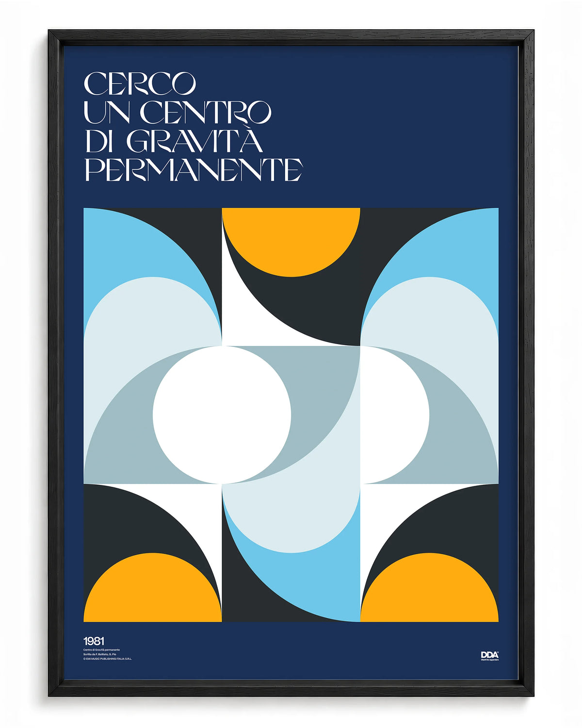 Centro di gravità permanente - Franco Battiato, 1981