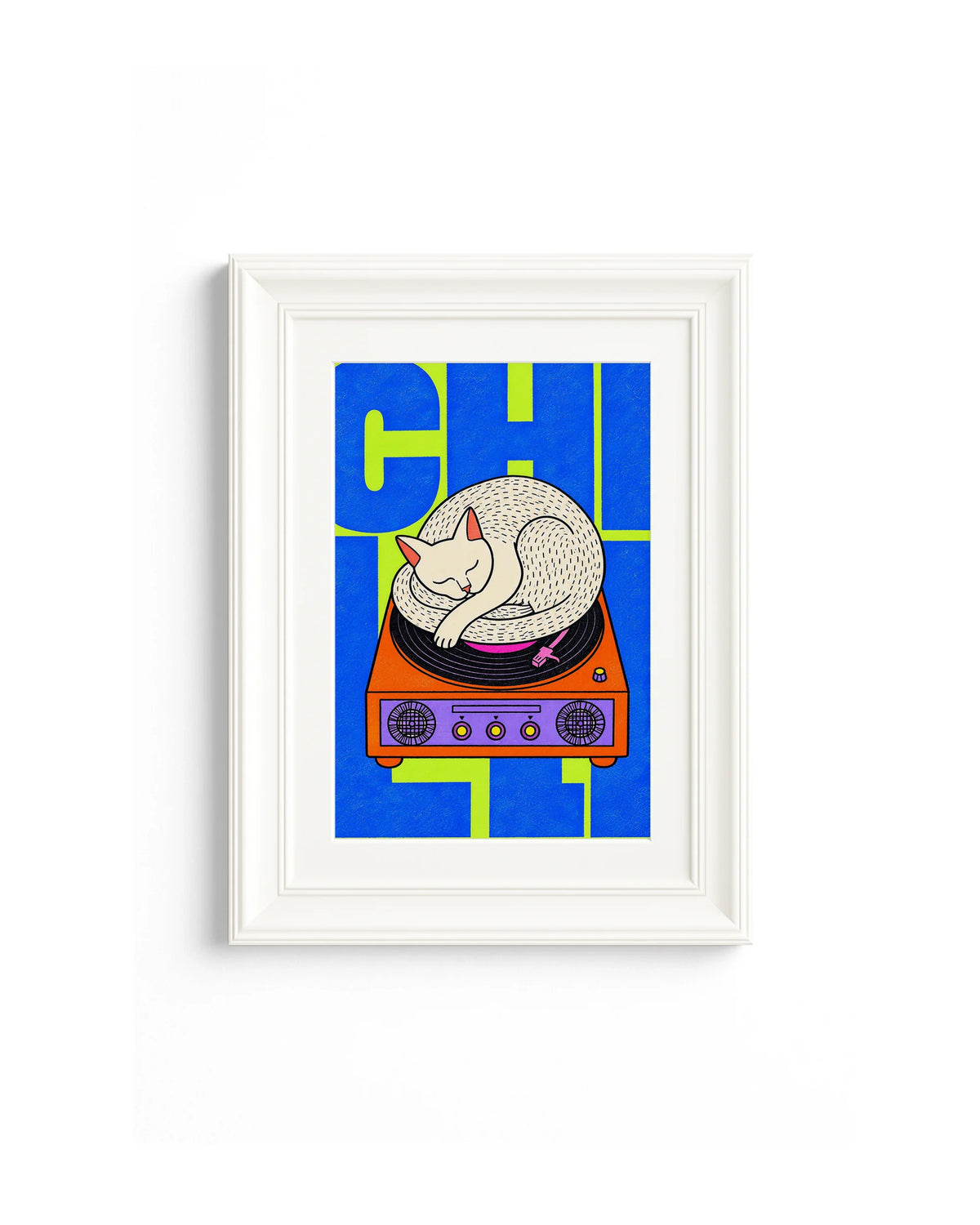 Animali da Disco – Gatto lime e blu