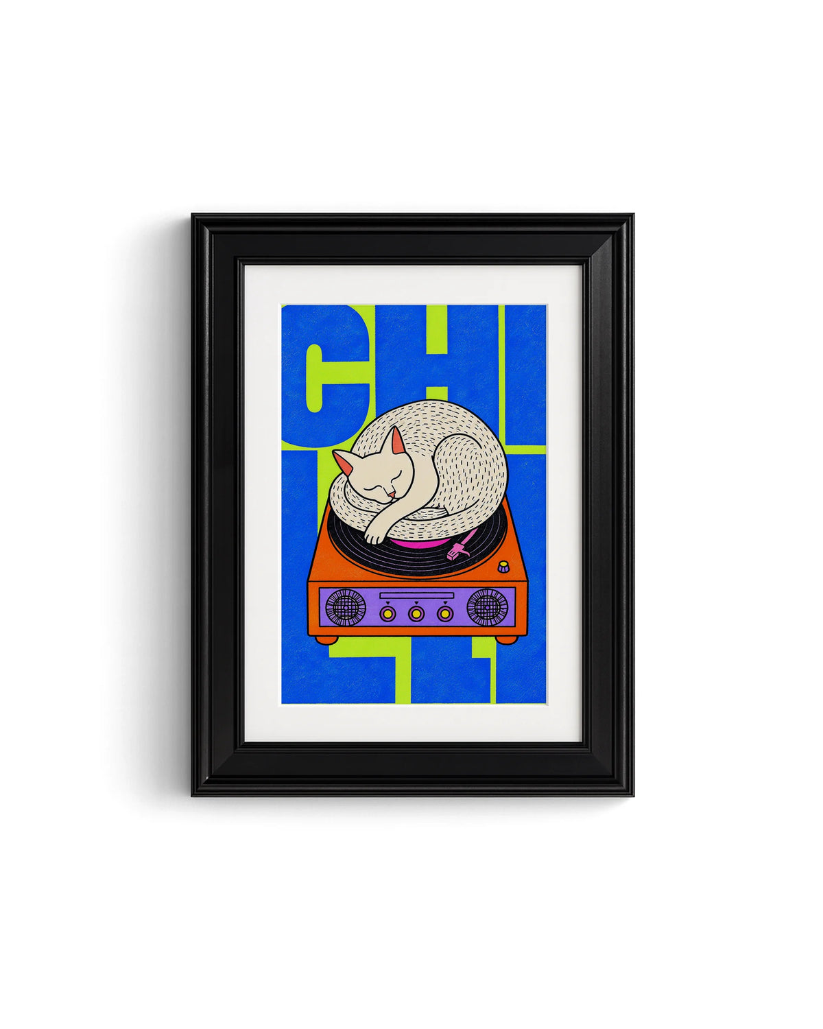 Animali da Disco – Gatto lime e blu