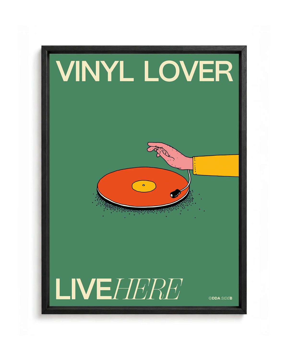 Vinyl Lover Live Here