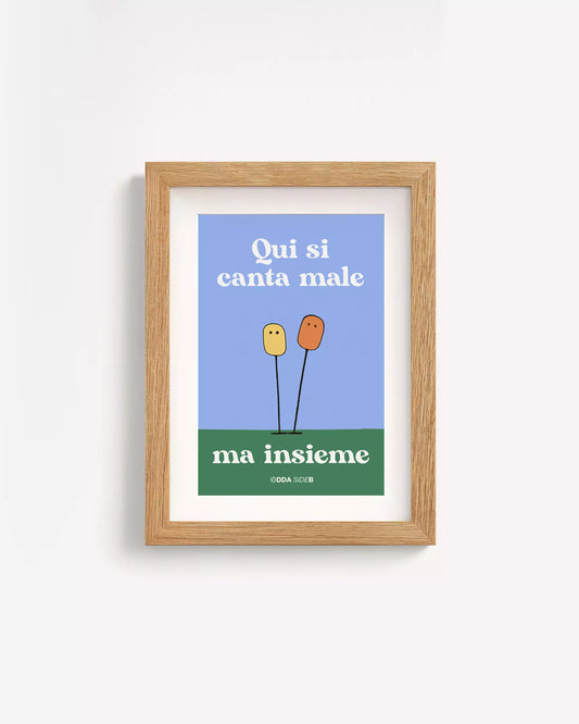 Side B - Qui si canta male ma insieme