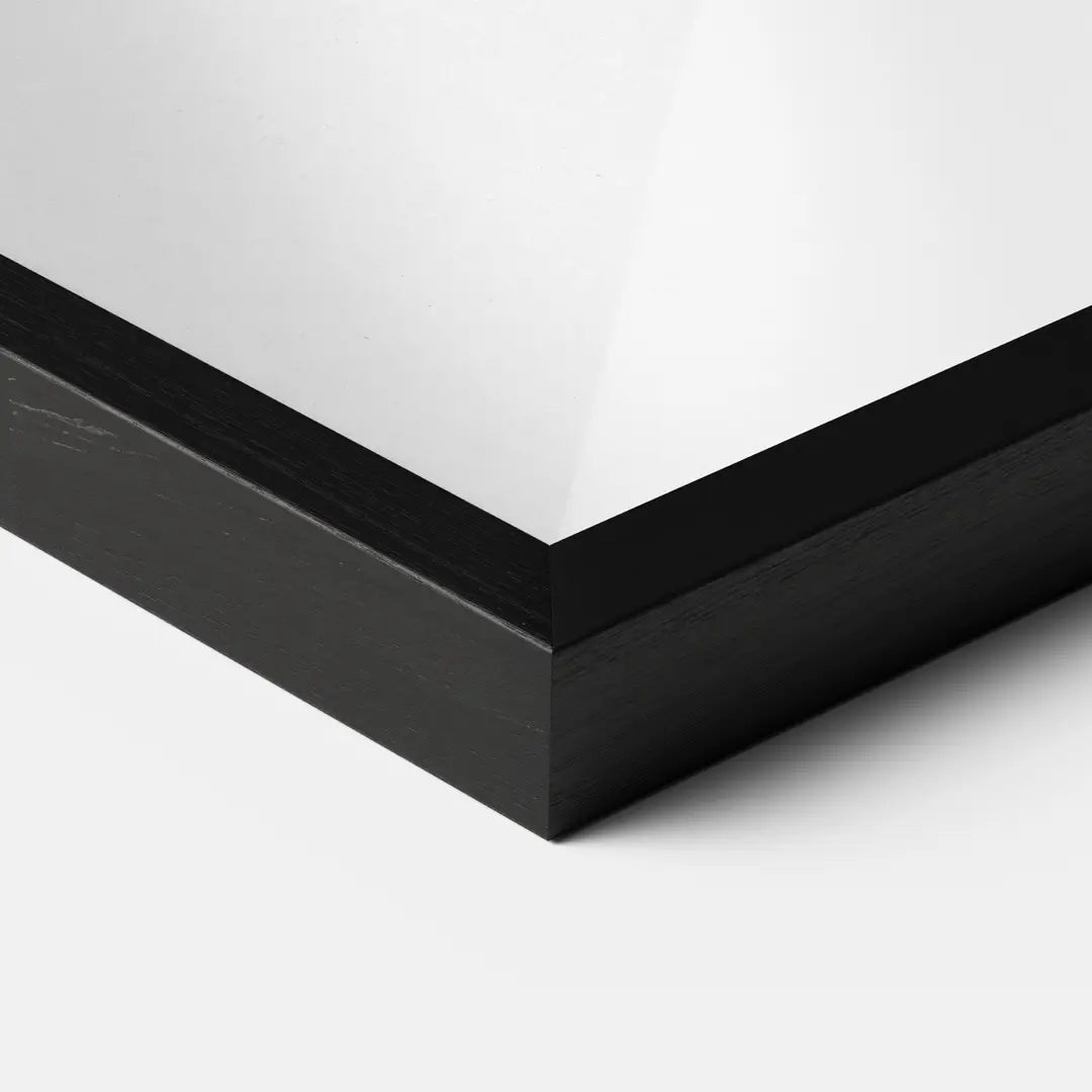Cornice in Legno - Nero