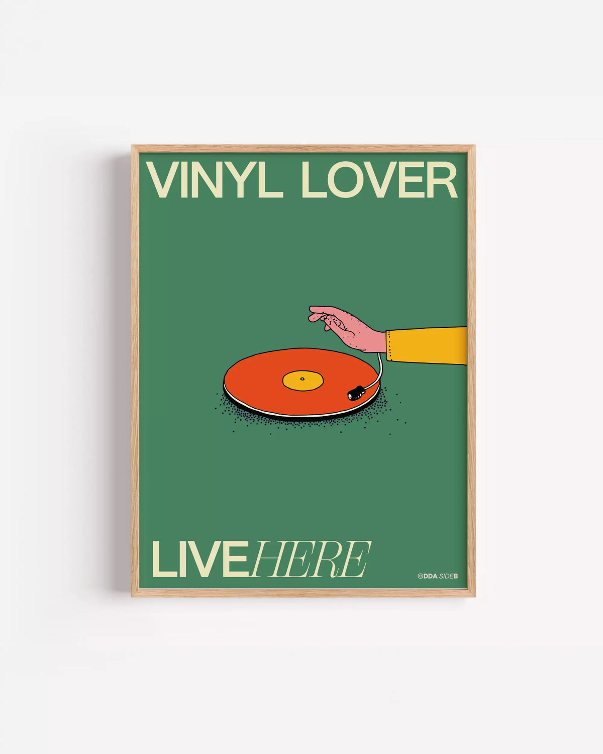 Vinyl Lover Live Here